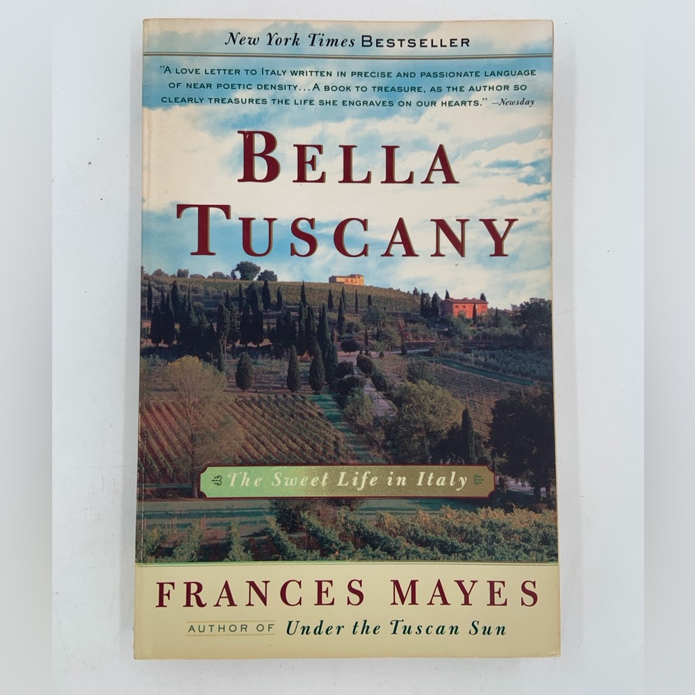 🌹New Listing🌹GUC Bella Tuscany - Book by Frances Mayes - NYT Bestseller